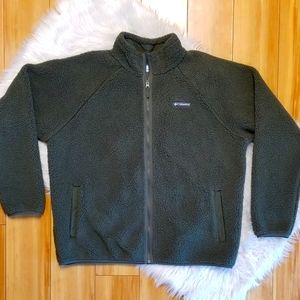 Mens Columbia Fleece Zip Up